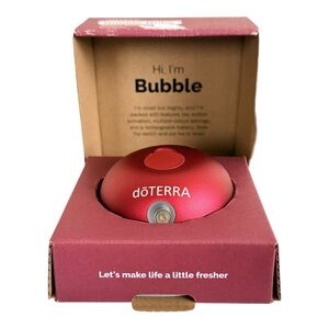 doTERRA Bubble Ruby Motion Activated Diffuser Rechargeable New